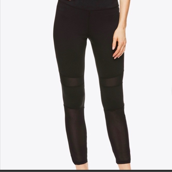 GAIAM Pants & Jumpsuits Gaiam Willow Mesh Legging 78 Nwt Poshmark